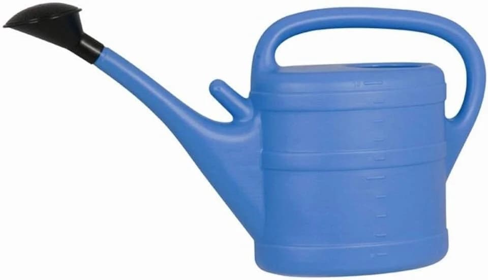 Geli Gießkanne 10 Liter Kunststoff Hellblau mit Brause