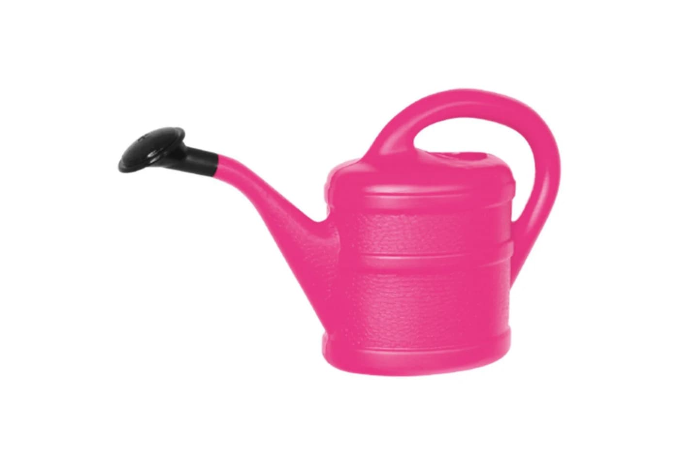 Geli Gießkanne 1L Kunststoff Pink mit Brause (2-tlg)