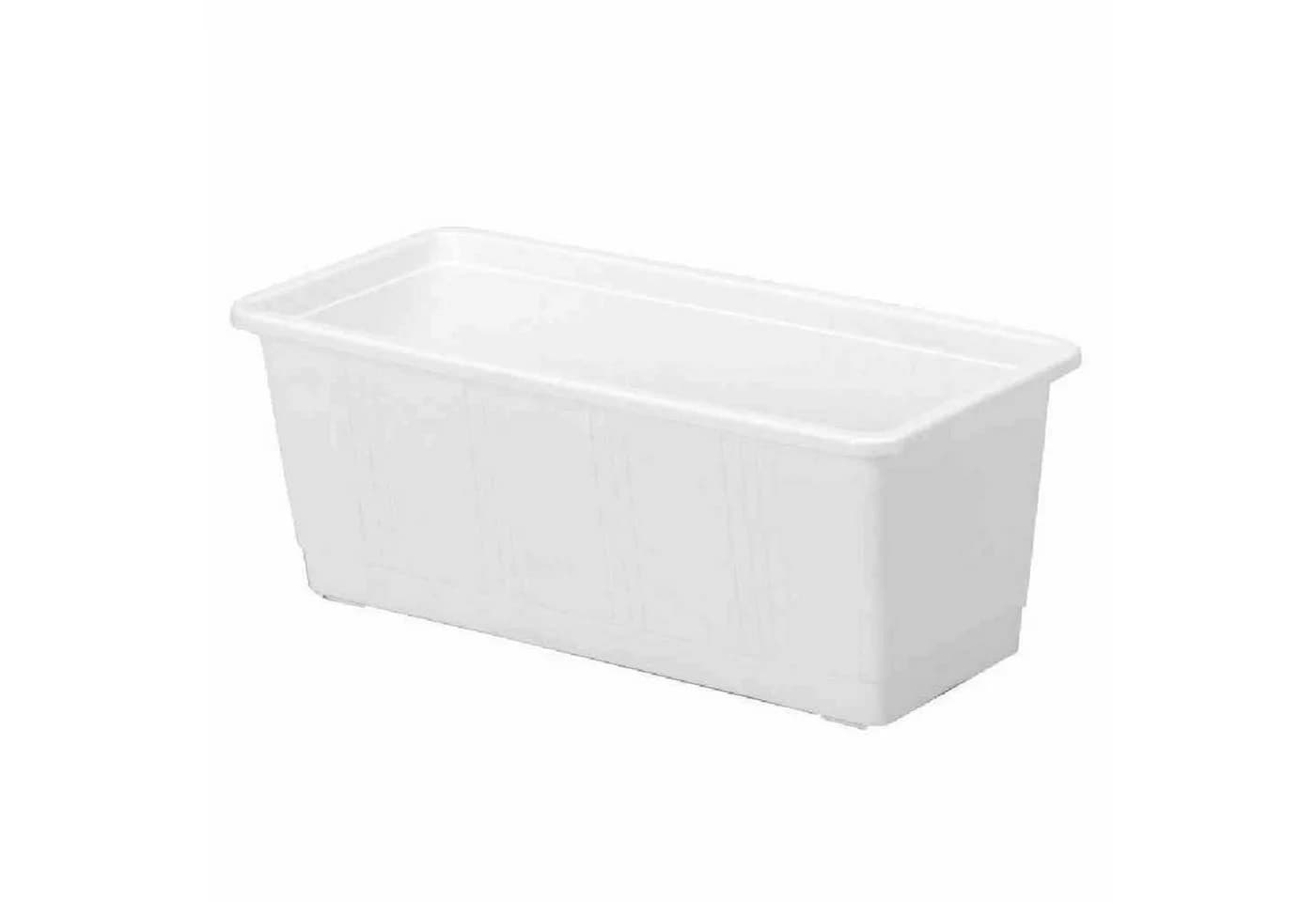 Geli Pflanzkübel Blumenkasten Standard Weiß