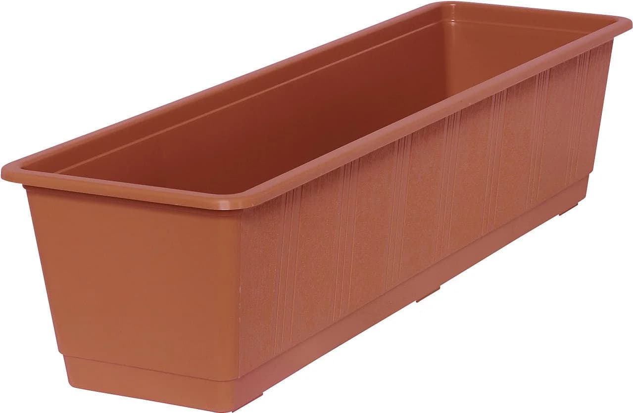 Geli Blumenkasten Standard 60 cm Terracotta Kunststoff