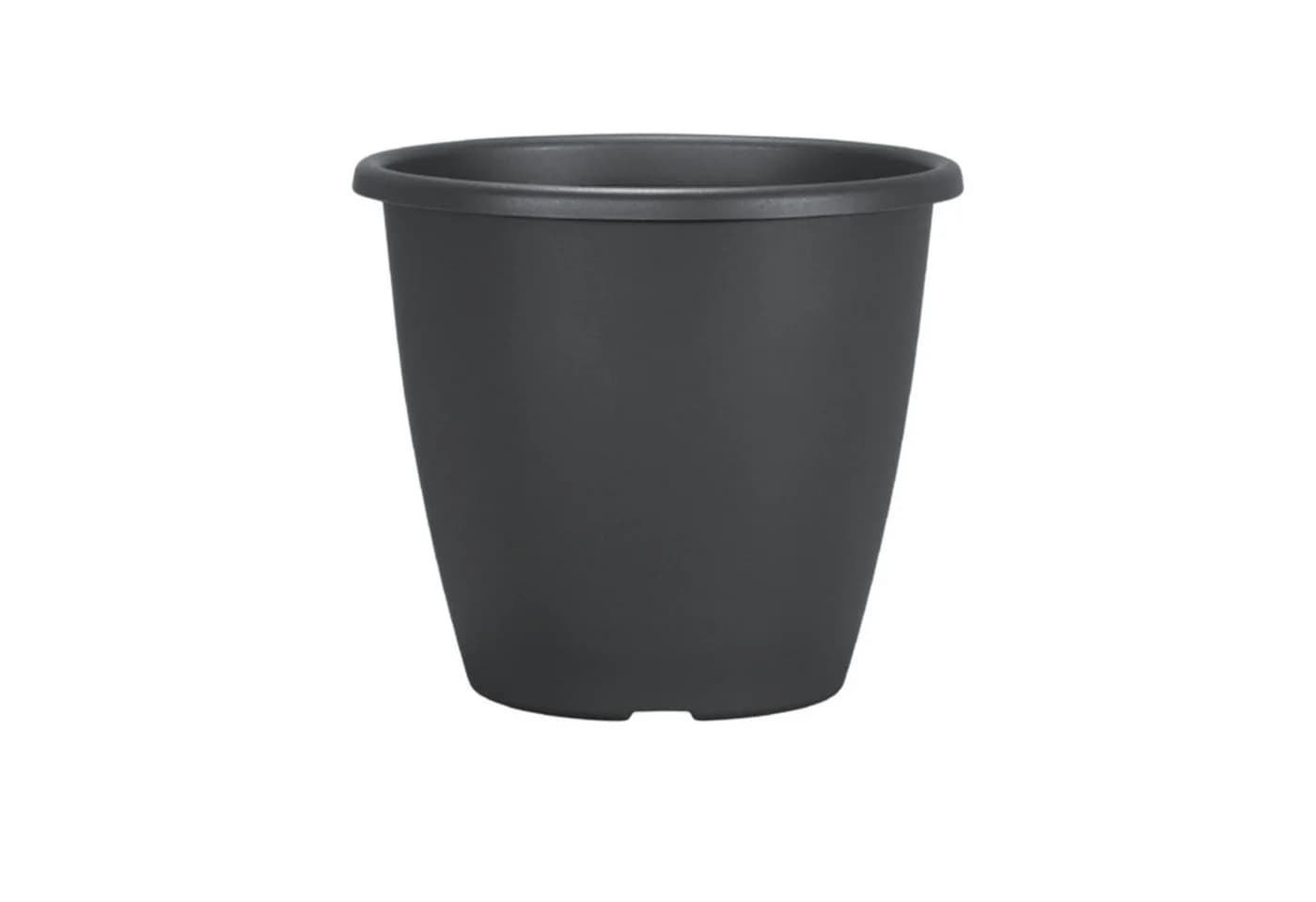 Geli Pflanztopf Nevada Anthrazit 20 cm Robuster Kunststoff