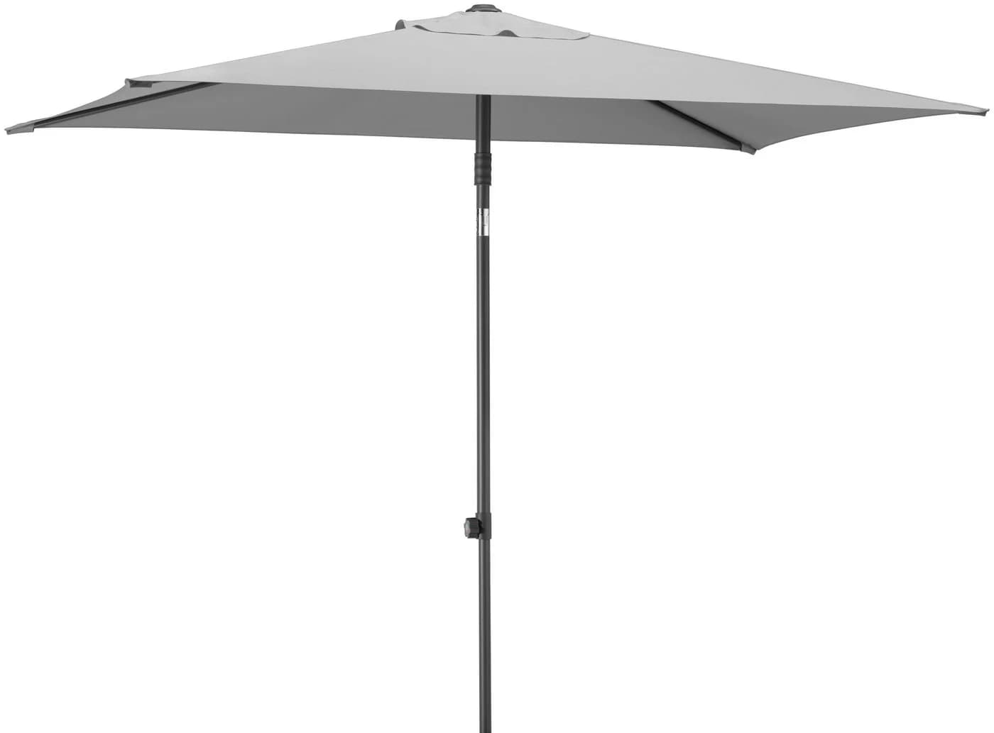 Schneider Schirme Sonnenschirm Sevilla Grau Rechteckig 140x240 cm