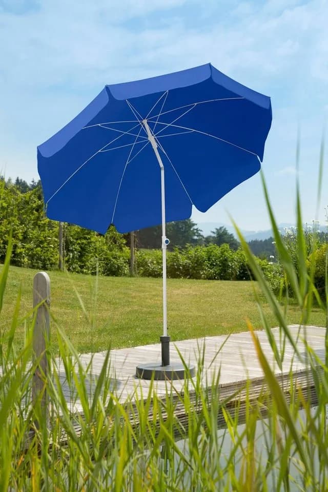 Sonnenschirm Schneider Schirme Ibiza Blau 100% Polyester - Bild 2