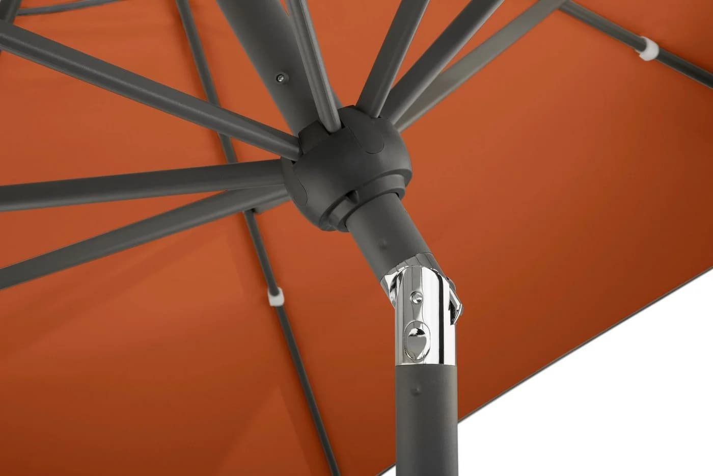 Sonnenschirm Schneider Schirme Adria Orange Polyester Standschirm - Bild 5