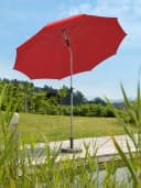 Sonnenschirm Schneider Schirme Locarno Rot Polyester Standschirm Bild 1
