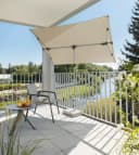 Sonnenschirm Schneider Schirme Novara Top-Seller Beige Polyester Bild 1