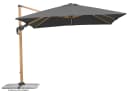 Ampelschirm Schneider Schirme Rhodos Twist Woody 300 cm Anthrazit Polyester Bild 1