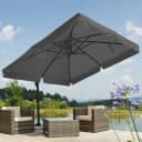 Ampelschirm Schneider Schirme Rhodos Anthrazit 300 cm Bild 2