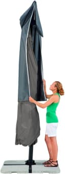 Ampelschirm Schneider Schirme Rhodos Anthrazit 300 cm Bild 5