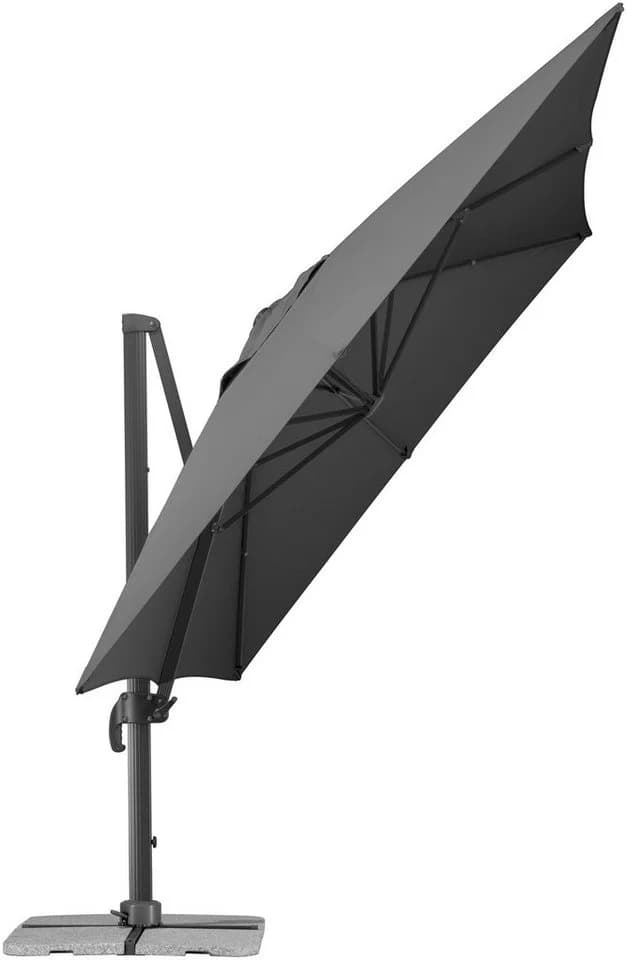 Schneider Schirme Rhodos Grande Ampelschirm Anthrazit Aluminium - Bild 3
