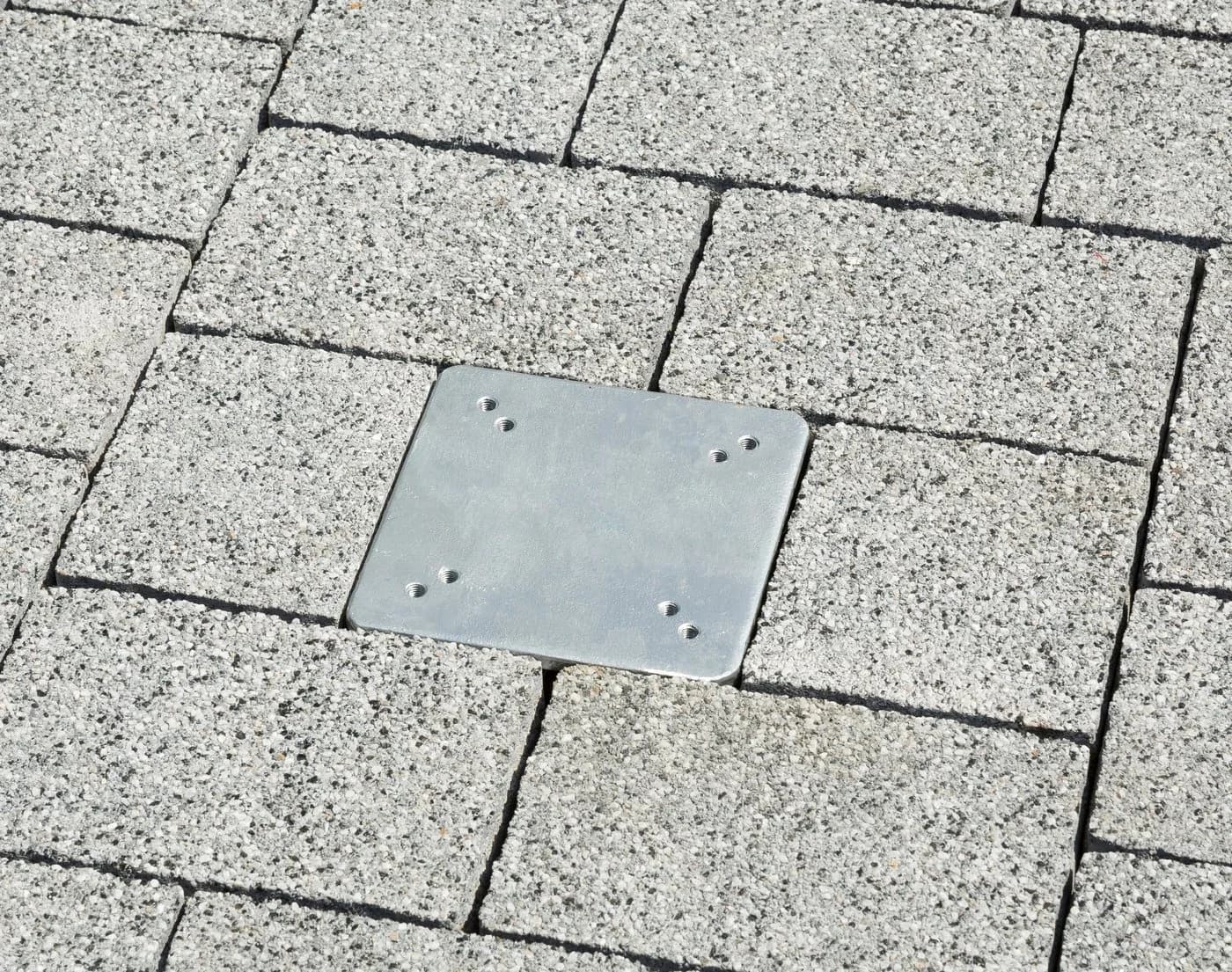 Schirmständer-Platte Schneider Schirme Universal Silber Polyester Stahl - Bild 3