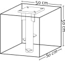 Schirmständer-Platte Schneider Schirme Universal Silber Polyester Stahl Bild 5