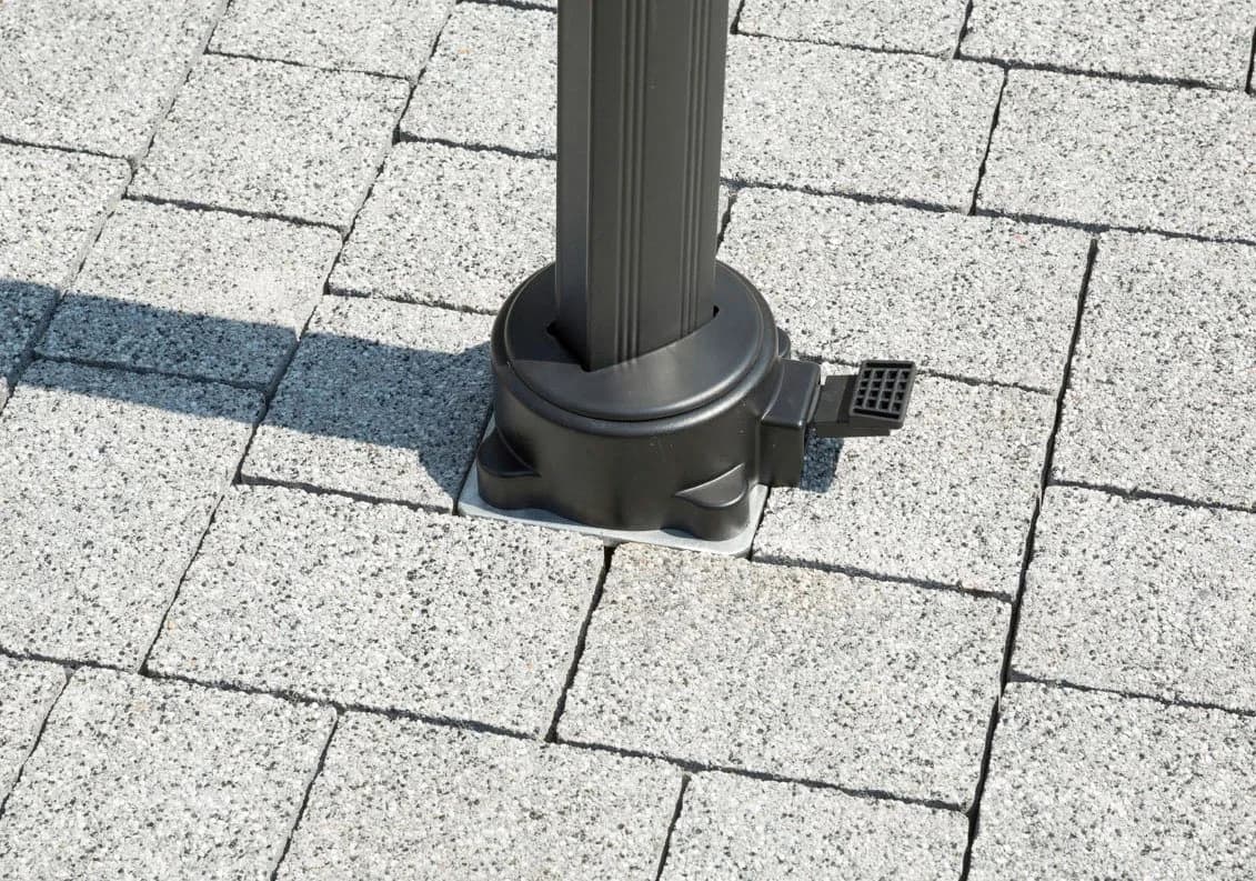 Schneider Schirme Universal Bodenanker Silber Stahl 45cm - Bild 4