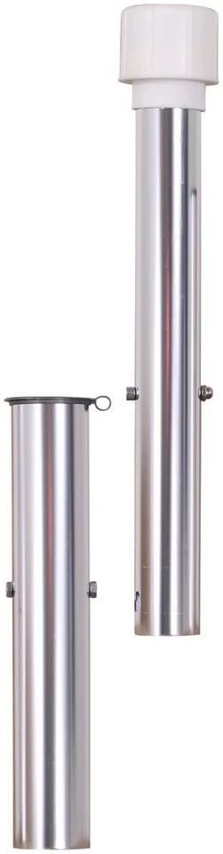 Schneider Schirme Bodenhülse silber Aluminium 76 cm