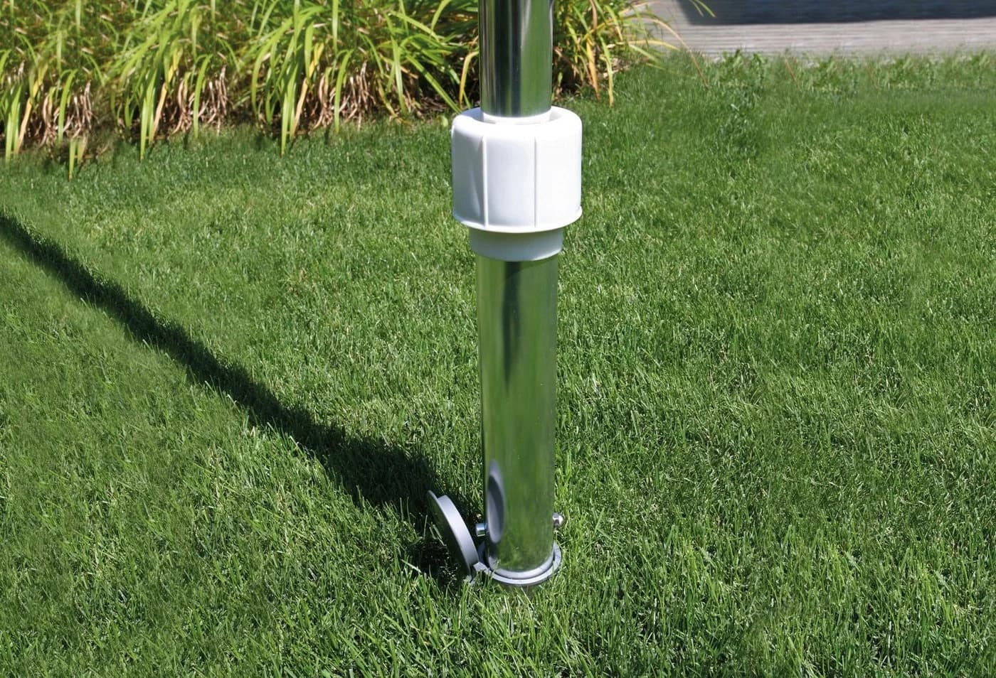 Schneider Schirme Bodenhülse silber Aluminium 76 cm - Bild 2