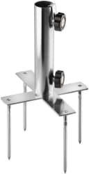 Schneider Schirme Schirmhalter Rasen-Vierzack Silber Bild 2