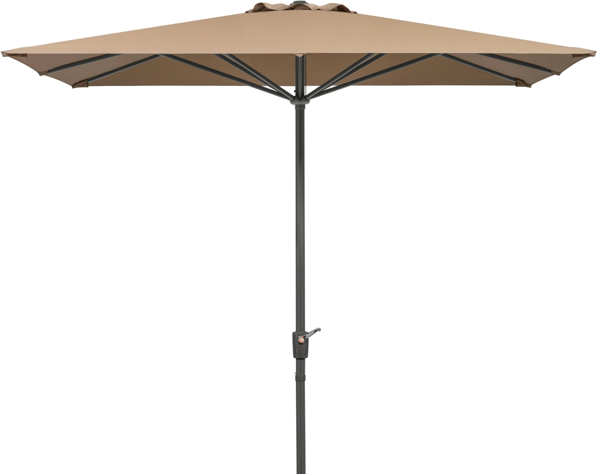 Marktschirm SCHNEIDER SCHIRME "Korsika" Silbergrau 270 cm