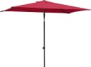 Schneider Sonnenschirm Sevilla Rechteckig Rot Push-Up Bild 3