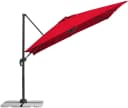 Schneider Schirme Rhodos Junior Ampelschirm Rot Quadratisch Bild 4