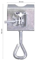 Schneider Schirme Tischklammer für Unterstock silber Bild 1