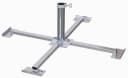 Plattenständer SCHNEIDER SCHIRME Silber Stahl Schirmhalterungen 55 mm Bild 1