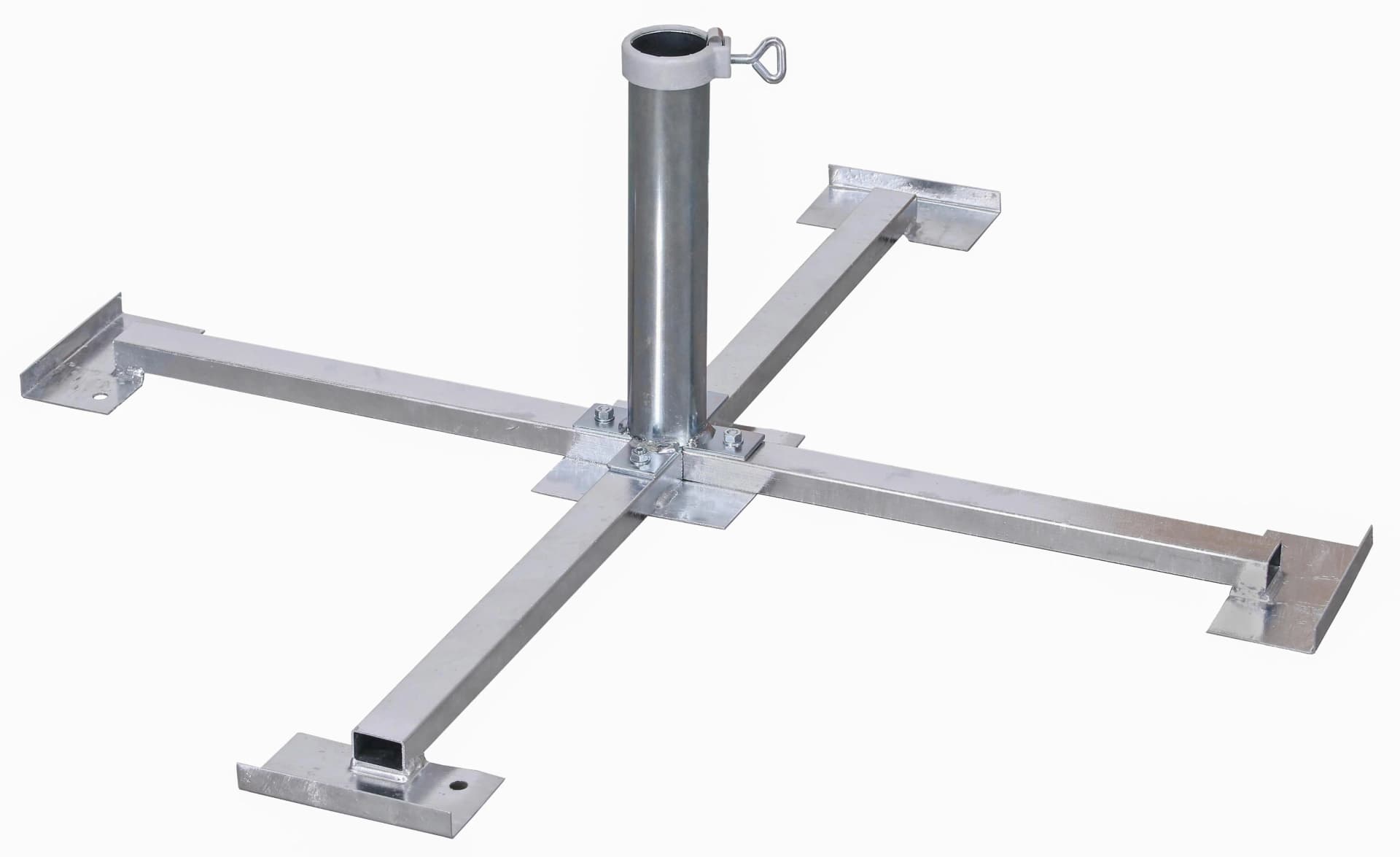 Plattenständer SCHNEIDER SCHIRME Silber Stahl Schirmhalterungen 55 mm