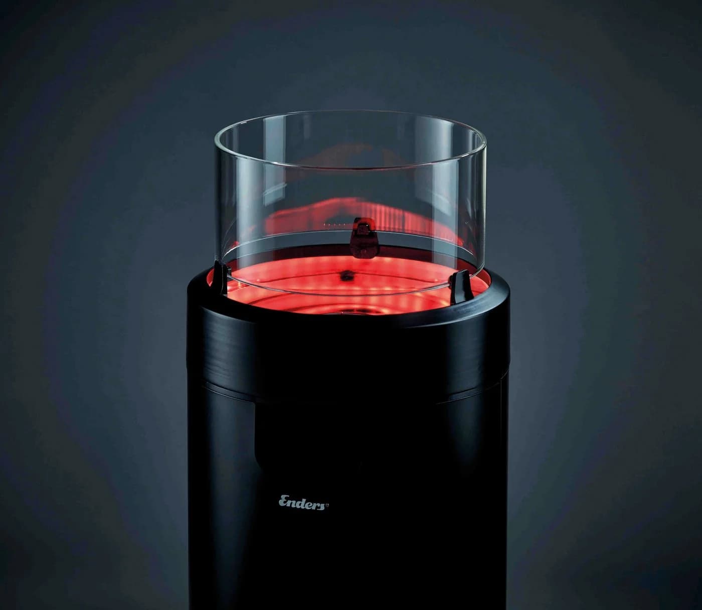 ENDERS Nova LED M Feuerstelle Gas Schwarz-Silber