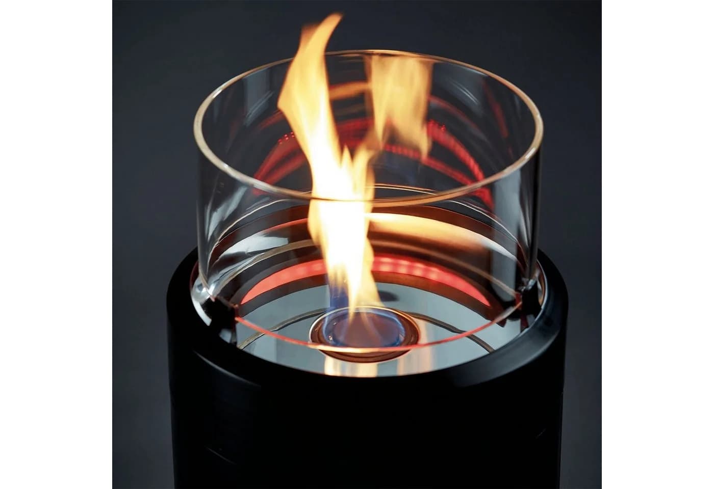 ENDERS Nova LED M Feuerstelle Gas Schwarz-Silber - Bild 2