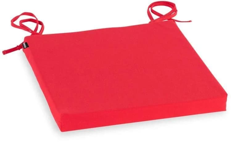 H.O.C.K. Stuhlkissen Classic Uni Outdoor Rot 40x40 cm