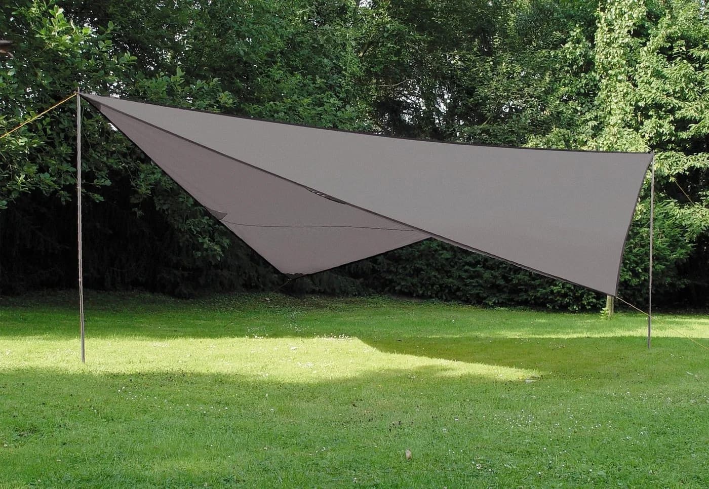 Sonnensegel HIGH PEAK Tarp Grau Polyester - Bild 2