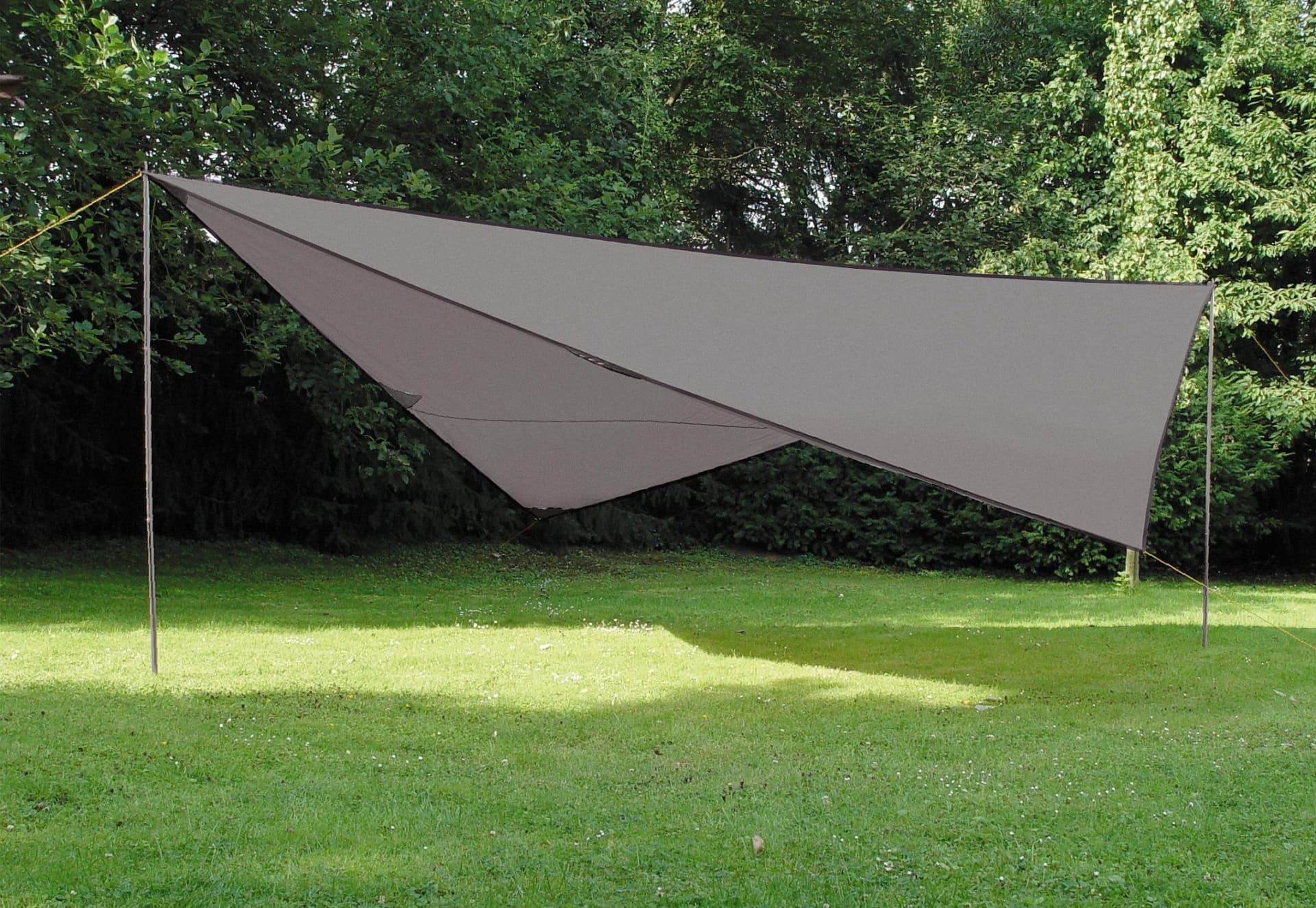Sonnensegel HIGH PEAK Tarp Grau Polyester - Bild 4