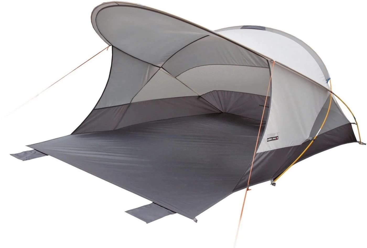 HIGH PEAK Strandmuschel Cordoba 80 Grau Aluminium UV-Schutz - Bild 2