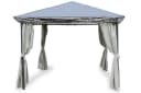 Grasekamp Pavillon Schutzhülle Transparent 3x3m PVC Bild 1