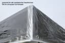Grasekamp Pavillon Schutzhülle Transparent 3x3m PVC Bild 4