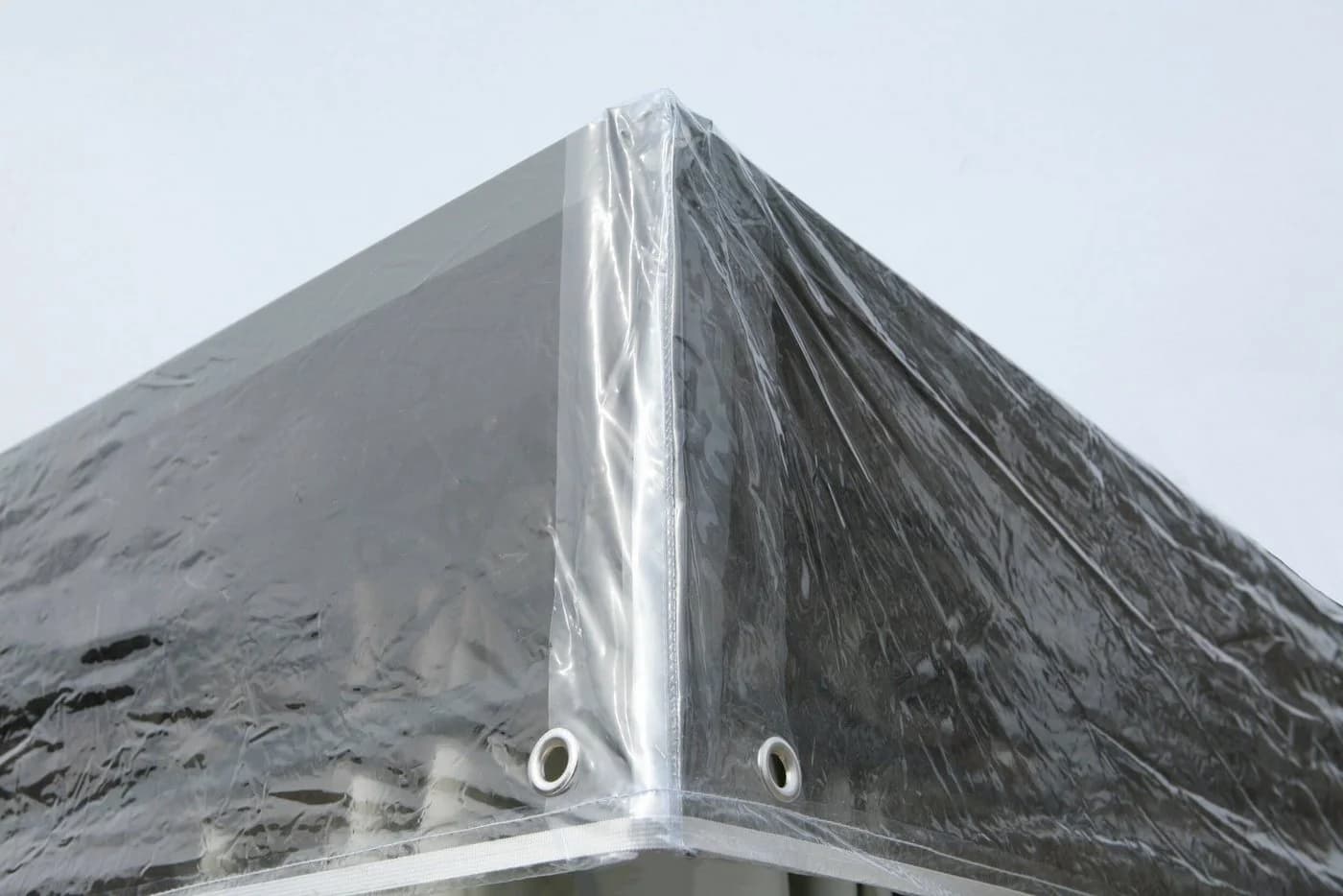Grasekamp Pavillon Schutzhülle 3x4m Transparent PVC - Bild 5