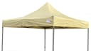 Grasekamp Pavillon Ersatzdach Faltpavillon 3x3 Meter Beige Bild 2