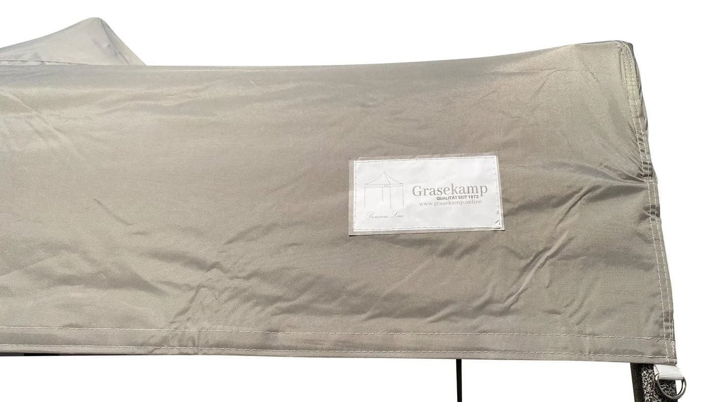 Grasekamp Ersatzdach für Faltpavillon Modena 3x3m Grau - Bild 5