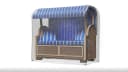 Grasekamp Strandkorb-Schutzhülle XL Transparent PVC Bild 1