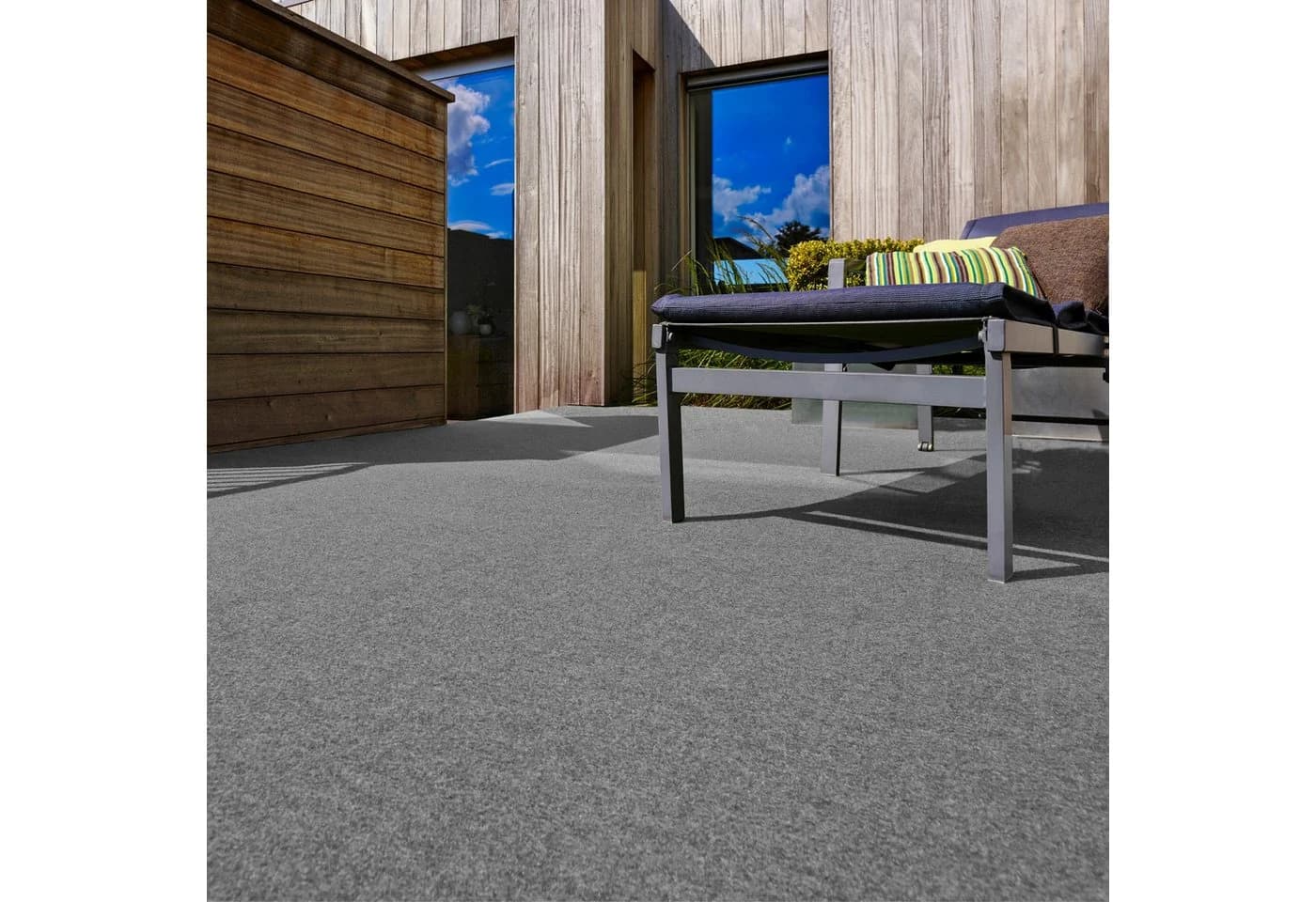 Andiamo Kunstrasen Field 4mm Outdoor-Teppik mit Drainage-Noppen - Bild 2