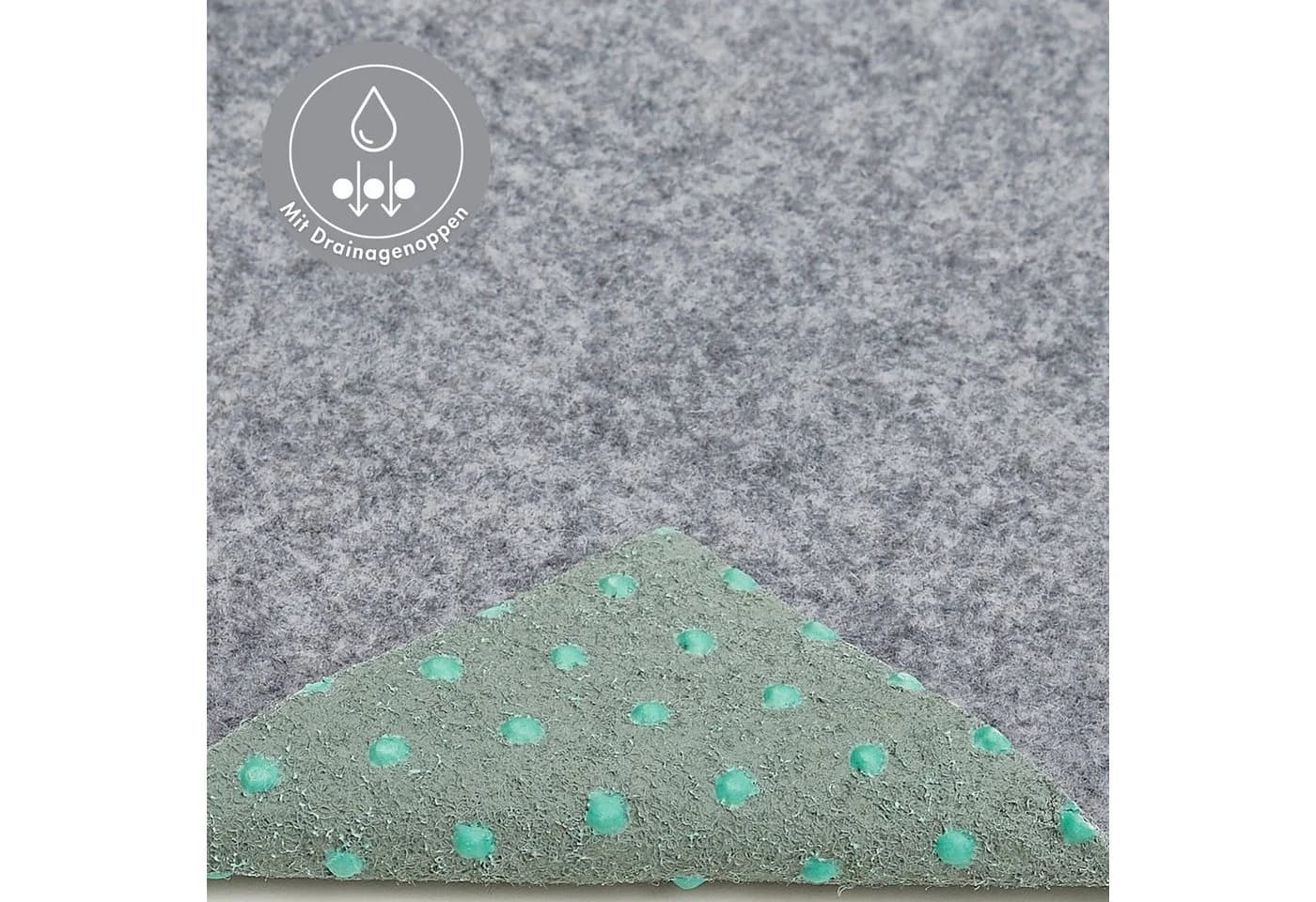 Andiamo Kunstrasen Field 4mm Outdoor-Teppik mit Drainage-Noppen - Bild 4
