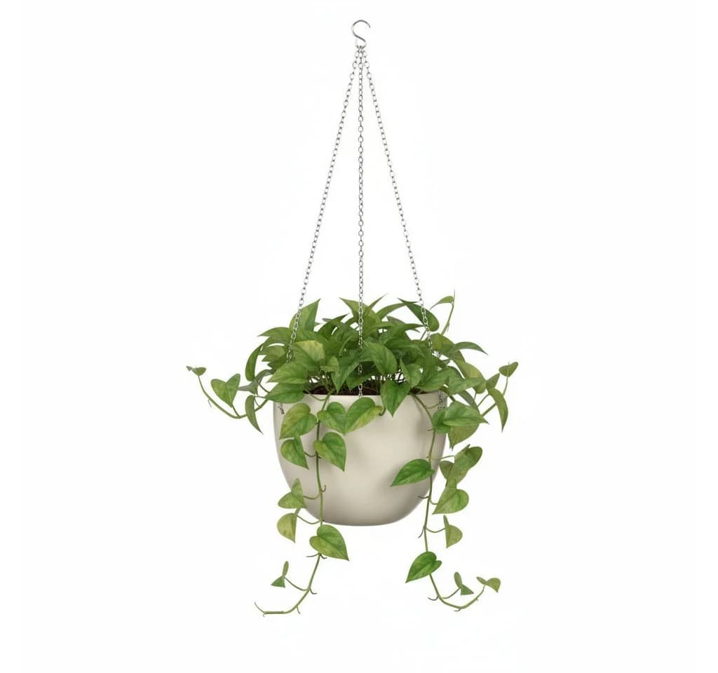 Scheurich Blumentopf 21/835 Hanging Pot Keramik Creme