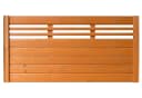 Sichtschutzelement BM MASSIVHOLZ EA5Y-F1X 2 Braun Holzwerkstoff 180x90 cm Bild 3