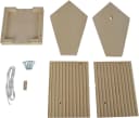 Eichhorn Kreativset Outdoor Futterhaus Beige Natur Bastelset Bild 5