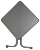 sieger Gartentisch Anthrazit Metallfarben Viereck Verstellbar Bild 1