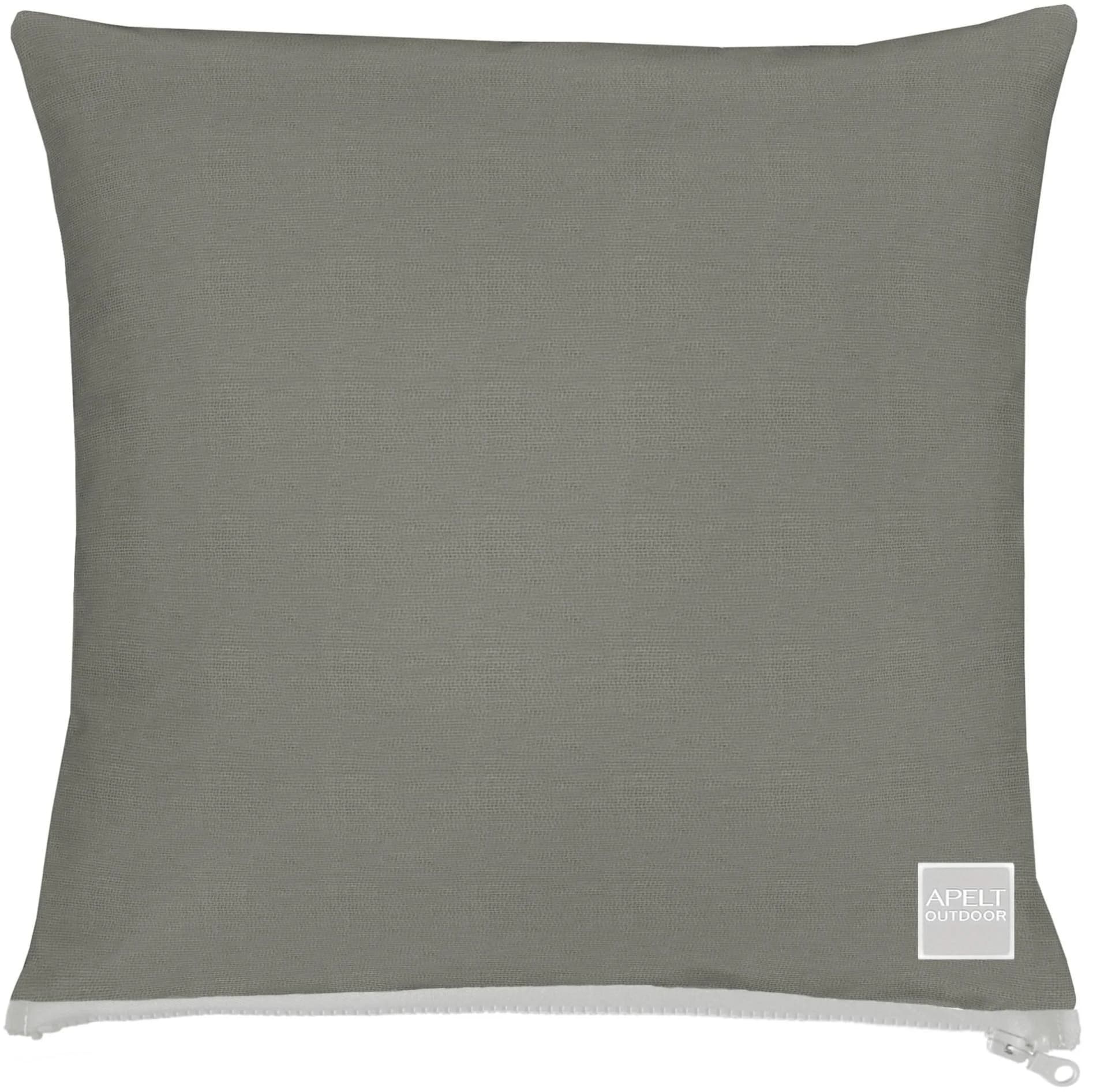APELT Dekokissen 3900 Grau Outdoor Kissen Unifarben
