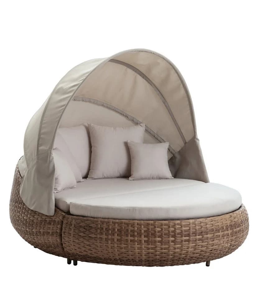 Dehner Daybed Tulum Gartenlounge-Set mit Faltdach - Bild 2