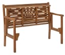 Dehner Gartenbank Sunshine Klappbank 2-Sitzer Akazienholz Bild 4