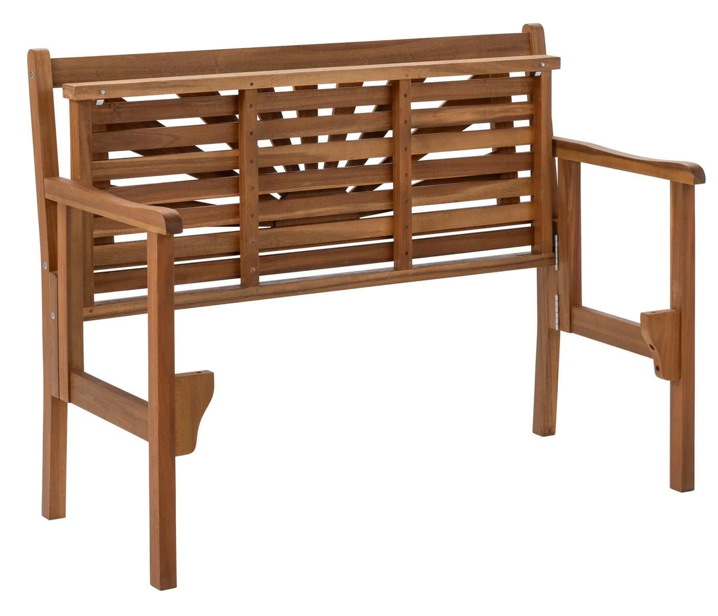 Dehner Gartenbank Sunshine Klappbank 2-Sitzer Akazienholz - Bild 4