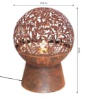 Dehner Gartenbrunnen Floral Cortenstahl mit LED-Beleuchtung Bild 3