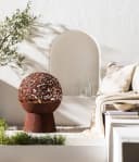 Dehner Gartenbrunnen Floral Cortenstahl mit LED-Beleuchtung Bild 5